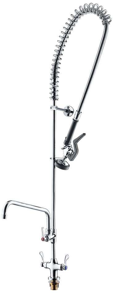 Custom pre rinse unit faucet with add on faucet manufacturer 5806B