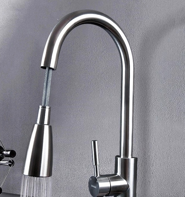 Kitchen Faucet with Pull Out Sprayer