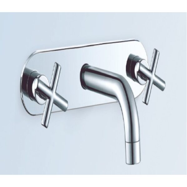 3 hole Wall Mounted Basin Mixer