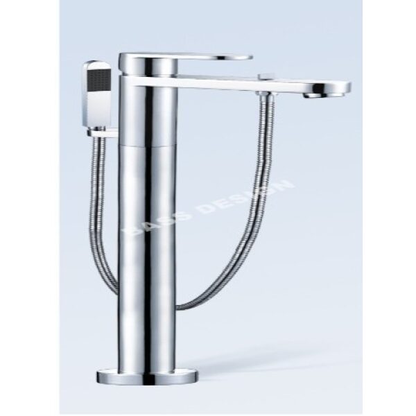 Bath mixer taps with shower